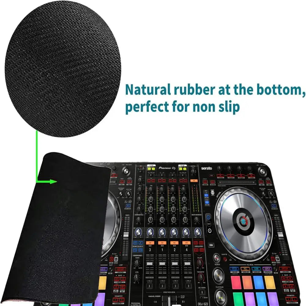 Mouse Pad Music Radio Dj Panel Gamer printon demand Custom Computer MousePad Natural Rubber Office Soft PC Accessory Desktop Pad