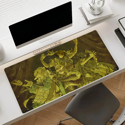 Singer Yaelokre Origins Mouse Pad Non-slip Rubber Gamer Balance Computer Mat Decoracion Deskmat Laptop Office Large