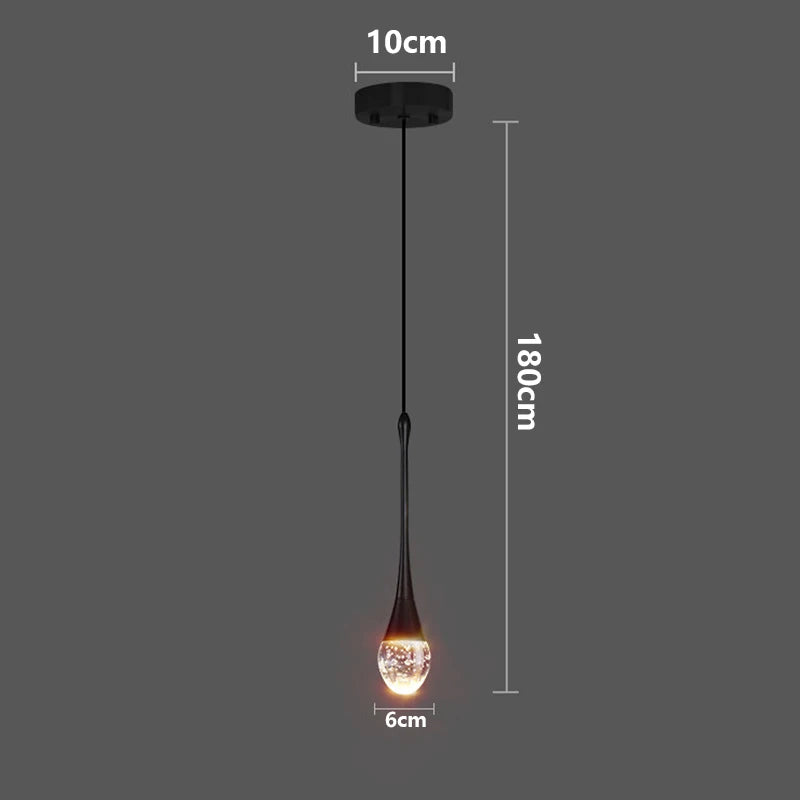 1 PC Modern home decor led lights Bedroom lamp bedside pendant light lamps led Chandeliers hanging light indoor lighting