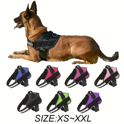 Dog Leash Vest Style Chest Harness Pet Supplies Stretchable Dog Chain Reflective Small Medium Adjustable Dogs Comfortable Secure