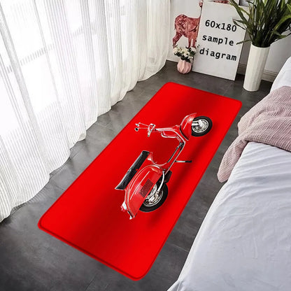 House Entrance Doormat Motorcycle Hallway Carpet Living Room Rugs V-Vespas Foot Carpets Bath Rug Floor Mats Non-slip Home Decor