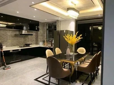 Villa Luxury Living Room Chandelier K9 Crystal Restaurant Pendant Lights Modern Ceiling Chandelier Dining Table Indoor Home Lamp