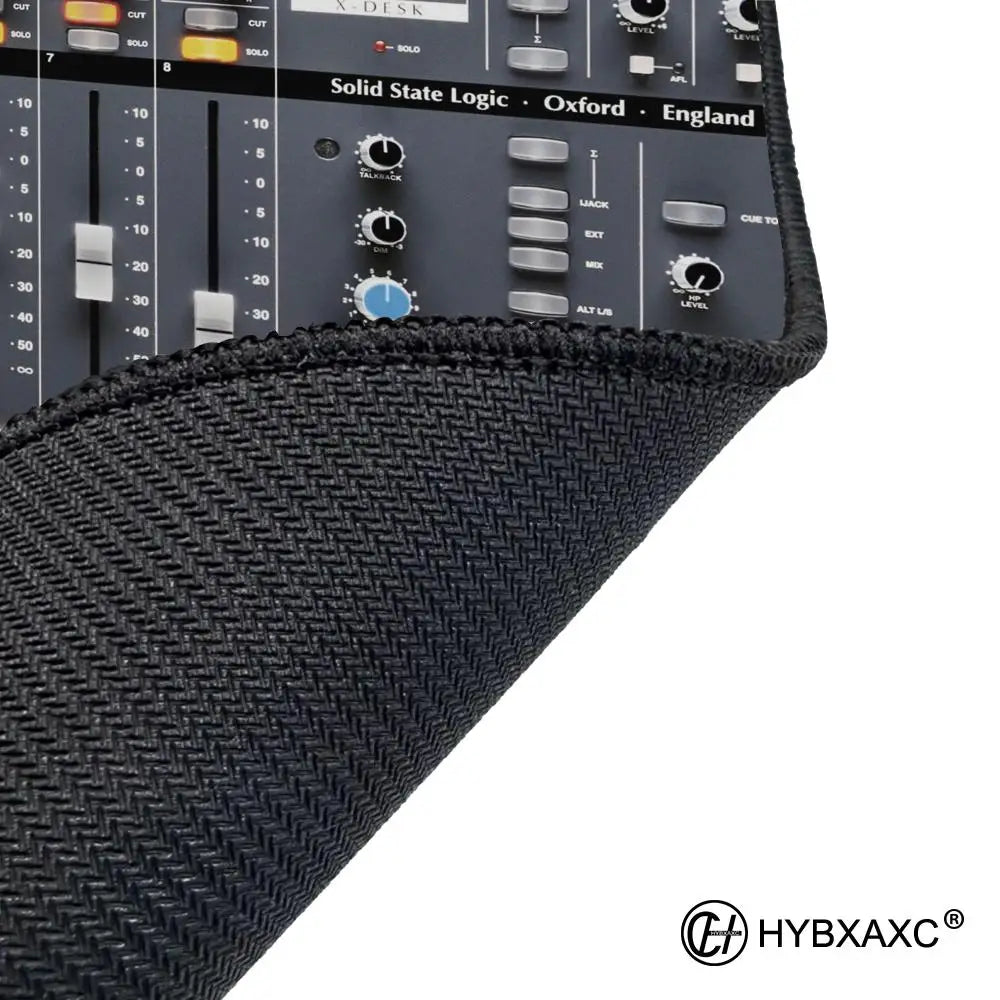 HYBXAXC Mouse Pad XXL Audio Mixer Mixing MouseMat Console DIY Custom Gaming Mat PC Mousepad Large Pads 60x30/70x30cm Gaming Desk