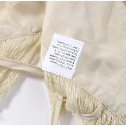 Fashion Vintage Printed Tassel Square Scarf Women Fringe Patchwork Shawl Waist Seal Accessories 2026 Spring Summer Street Shawls