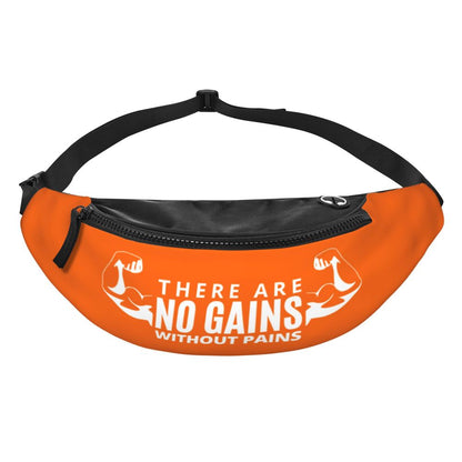 Powerhouse Gym Fanny Bag Custom Bodybuilders Fitness Crossbody Waist Pack Men Women Cycling Camping Phone Money Pouch