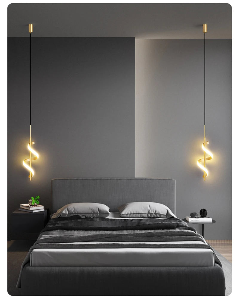 Lustre Led Pendant Light Hanging Lamps For Ceiling Kitchen Living Room House Decoration Lights Fixture Dining Table Pendant Lamp