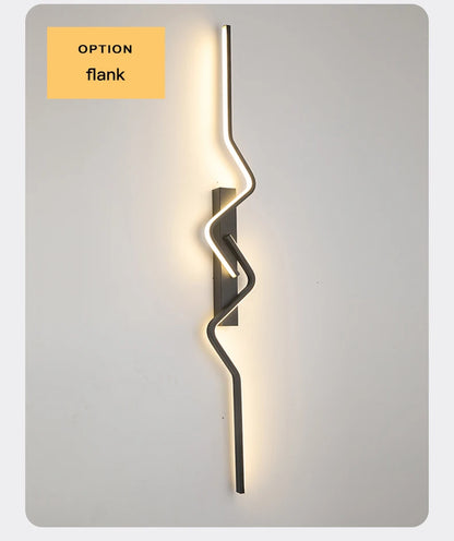 Modern Stairs Wall Light Nordic Living Room lights For Wall Sconce Ceiling Light Home Decor Lighting Fixtures Long Decor ghts