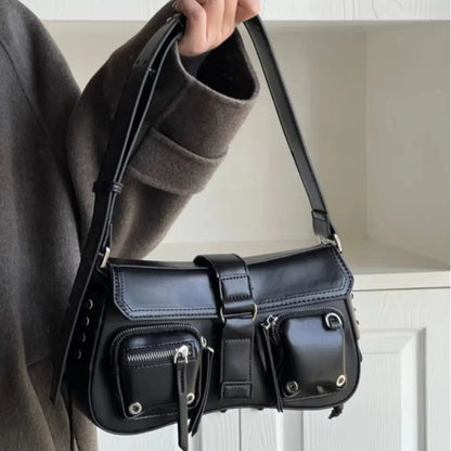 Large-Capacity Casual Relaxed Tote Bag Women One-Shoulder Hand-Carry, Linen Canvas