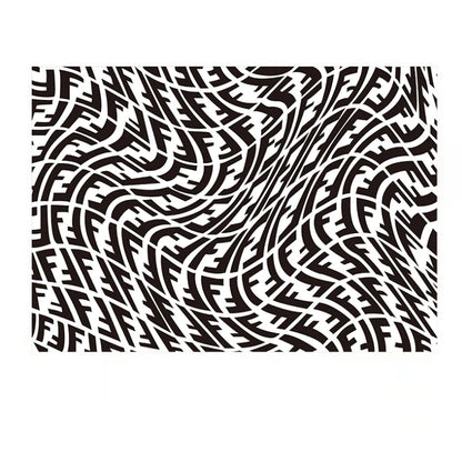 Light Luxury Black and White Striped Rug Modern Large Area Living Room Sofa Rugs Simple Bedroom Decor Carpet Home Room Carpets