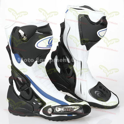 Riding Tribe B1001 Motorcycle Boots Professional Rally Racing Boots Motorbike Rider Biker Shoes Botas Motocross Protective Gear