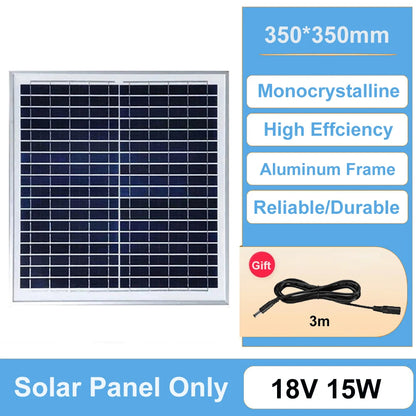 Gaiaray 100W Portable Power Station Solar Generator AC 220V 110V Emergency Power Plant LiFePO4 Charging Station 15W Solar Panel