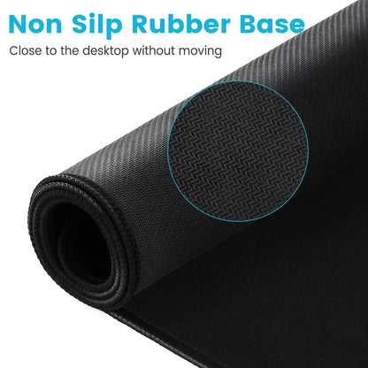 Airplane Dashboard Mouse Pad Large Rubber Base Anti-slip PC Desk Accessories Mousepad for Office & Gamer Keyboard Mats Decor Mat