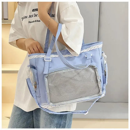 Ballet Girl Large Appetite Itabag Japanese Two-Dimension Single Shoulder Crossbody Bag Gift For Friends Women'S Handbag