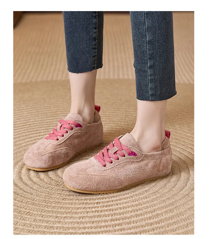 Women's 2026 New Suede Boodles Shoes, Women's Flat Training Shoes, Women's Sport Shoes Luxury Designer Shoes for Women