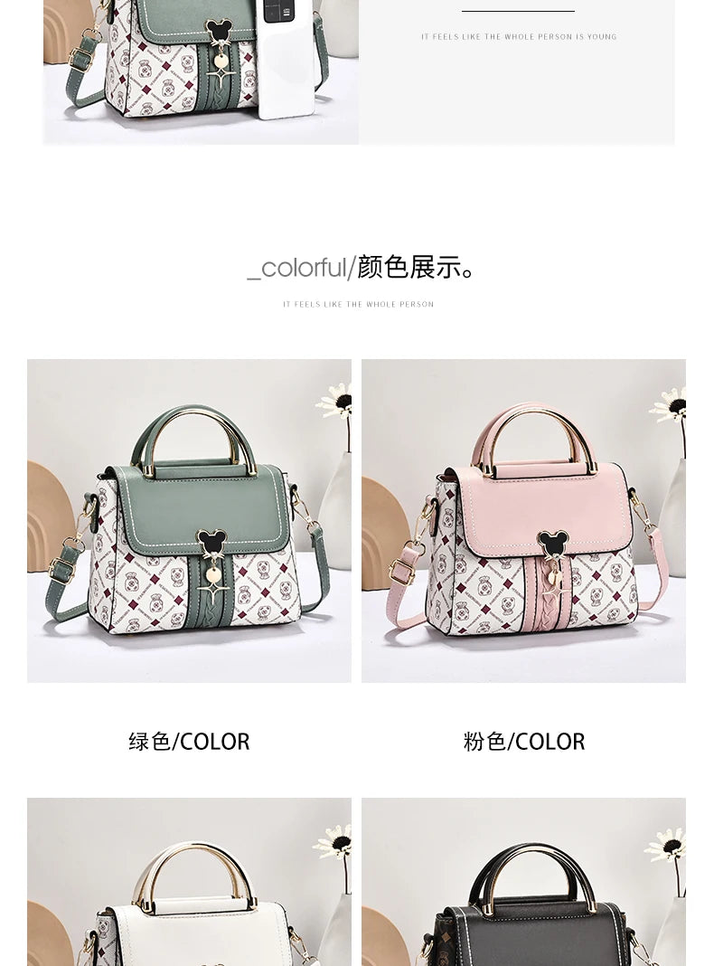 Women's bag  New Female Shoulder bag Handbag for 2026 Fashion shoulder bags crossbody luxury designer handbag bags for women