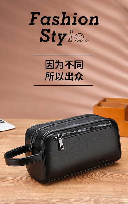 Men's Clutch Bag Fingerprint Lock Anti-theft Large Capacity Clutch Bag Wallet Business Men's Bag