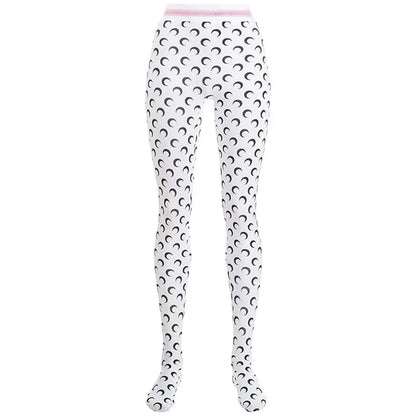 Fashionable Women Printed Elastic Jumpsuit New Summer Casual Seamless Tight Thin Women's High Waisted Leggings