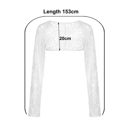 Fashion Lace Mesh Women Sunshade Sleeves Hollow Out Long Sleeve UV Protection Sleeves Ice Silk Thin One Shoulder Sleeves Cycling