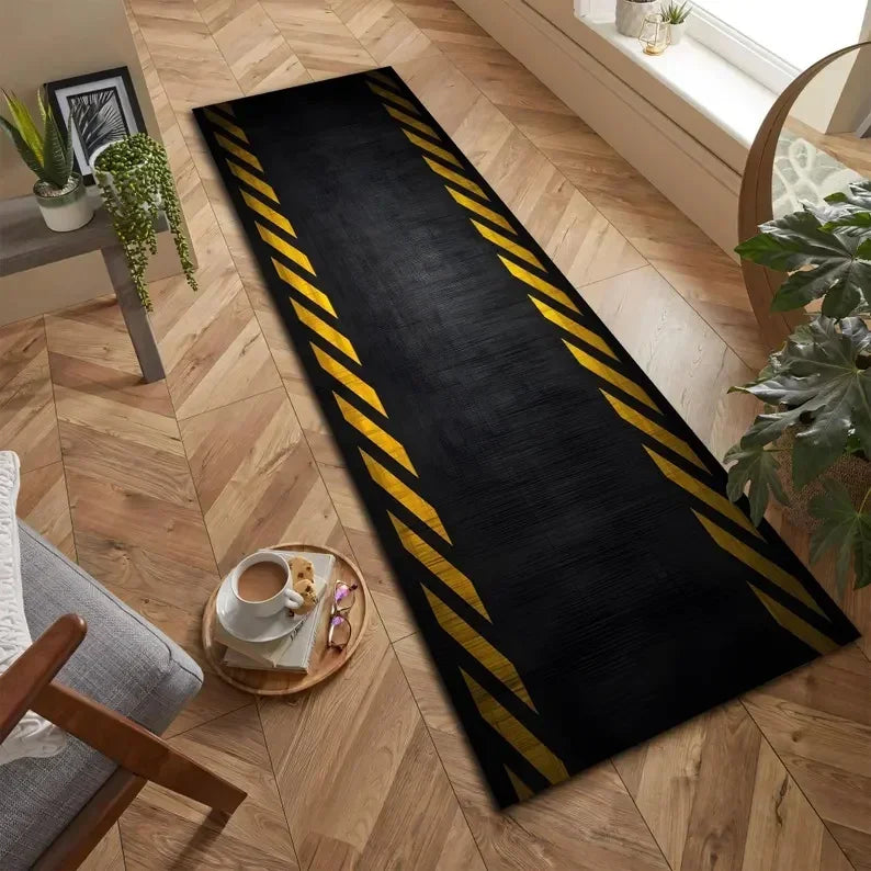 Racing Track Runner Rug City Road Printed Carpet Porch Foyer Covered with Rug Children's Climbing Mat Home Decoration