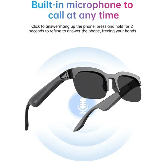 Lenovo Smart Motorcycle Sunglasses New AI Translation Bluetooth Conversation Recording Listening To Music Adults Smart Glasses