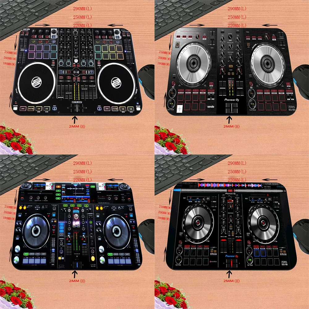 Mairuige Mixing-Console Pioneer Dj Keyboard Mouse Set Table Mat Laptop Accessories Mouse for Computer Mouse Mats Carpet Rog