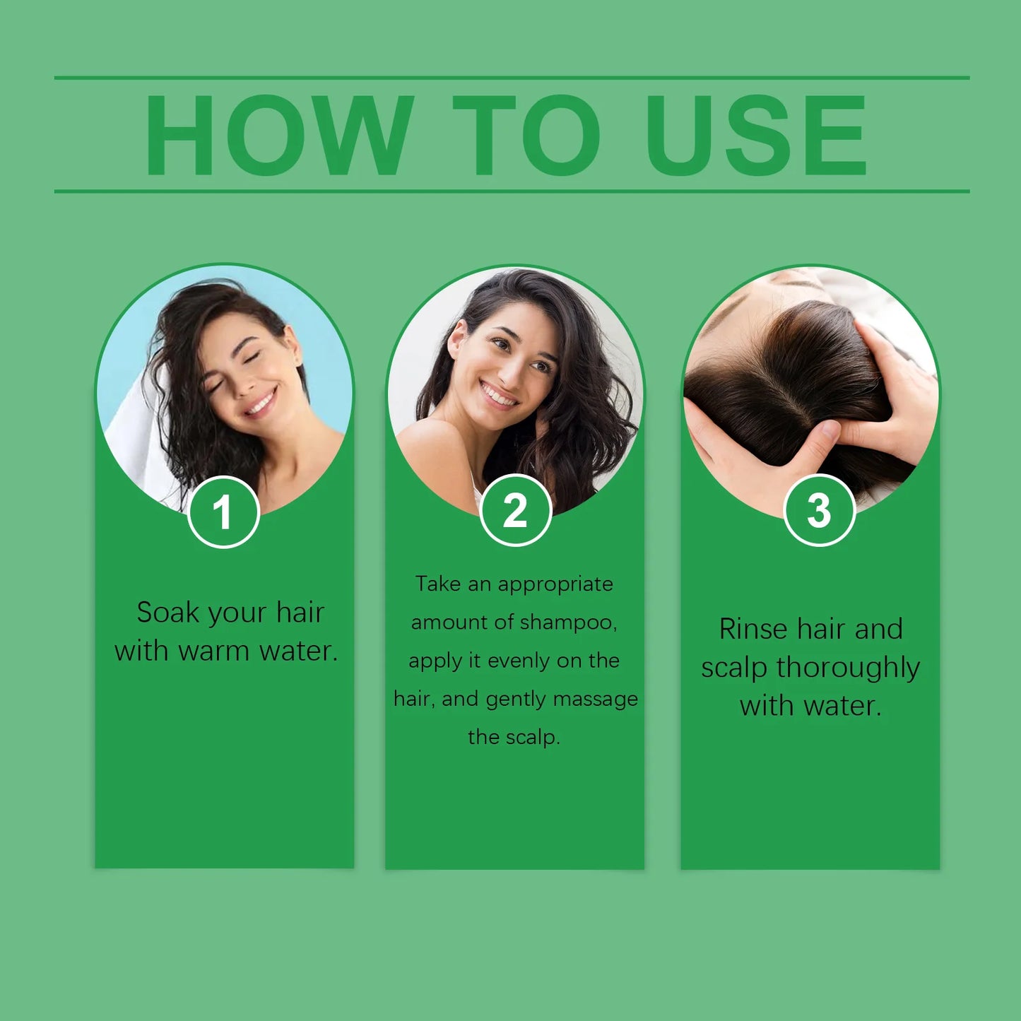 HOEGOA Batana Oils Shampoo All-Round Scalp Care Keep Healthy Luster Promotes Hair Growth Prevents Hair Loss
