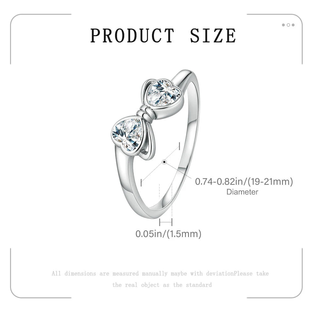 New Original Cartoon Animal Ring S925 Sterling Silver Rings Fashion Elegant Jewelry Romantic Gift For Woman Fine Butterfly Ring