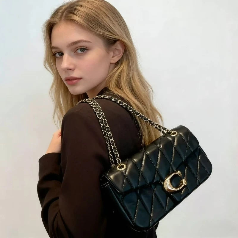Luxury Women's Crossbody Bag Premium Leather Wallet Vintage Design Shoulder Bag With Adjustable Removable Shoulder Strap