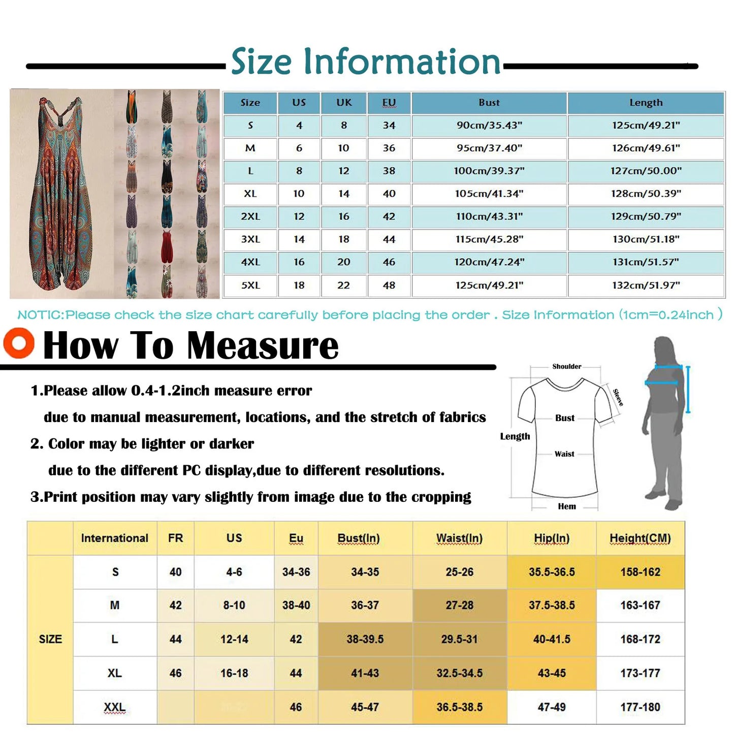 Wide Leg Bohemian Loose Overall Jumpsuit Ethnic Mandala Vintage Paisley Printing Women Rompers Backless Harem Bloomers Playsuit