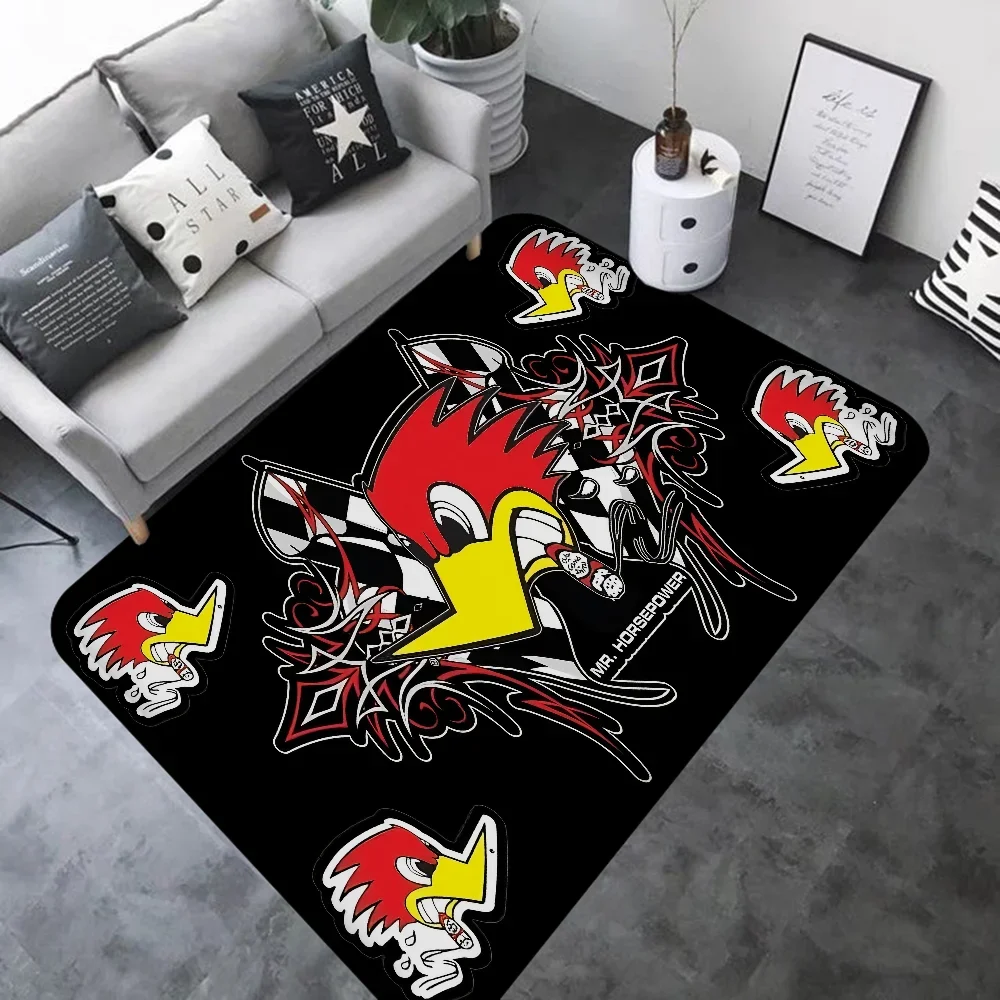 Mr H-Horsepower Clay Smith Door Mat Washable Non-Slip Living Room Sofa Chairs Area Mat Kitchen Bedside Area Rugs