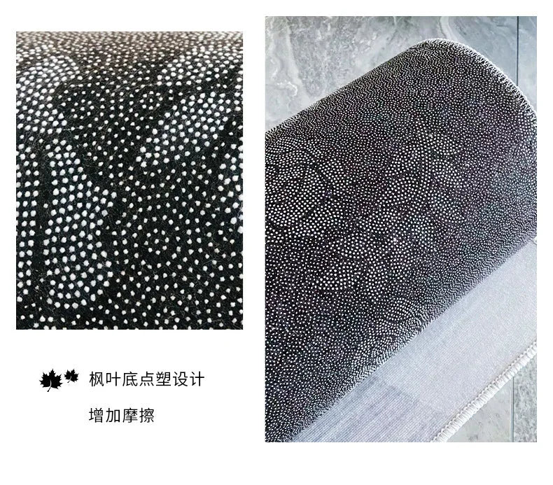 Round game machine rug living room bedroom computer chair floor mat hanging basket mat gaming video game room decorative carpet
