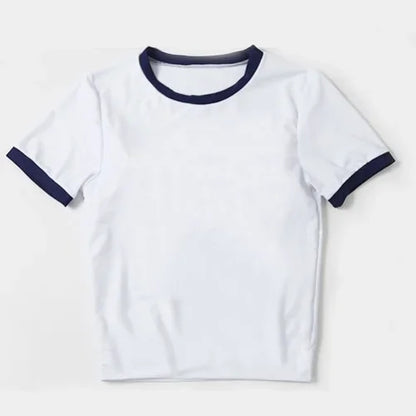 Japanese College Physical Education Sports School JK Uniform Gym Set Volleyball T Shirt Shorts Girl Women Jersey Gymnastics Suit