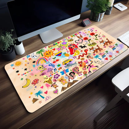 Mouse Pad MousePad Non-slip Lockedge Office Student Gaming Thickened K-Karol G Large Singer Writing Pad Cushion