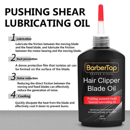 120ml Lubricating Oil For Hair Clipper Blade Oil Gifts Blade Rust Prevention Anti-Rust Protection Repair Electric Shaver Tools ﻿