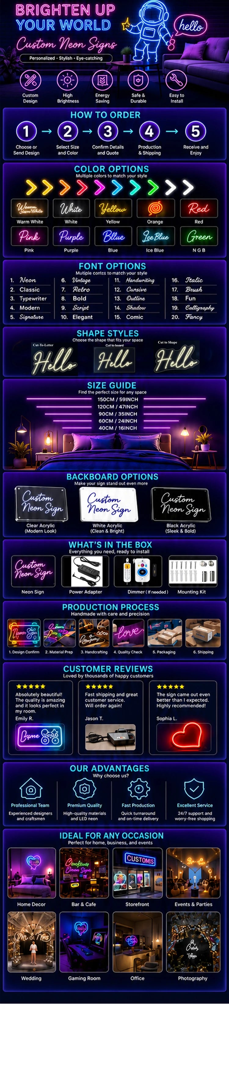 Custom Neon Sign Name LED Sign for Birthday Bar Wedding Party Acrylic Neon Lamp Business Logo Sign Night Light Personize Decor