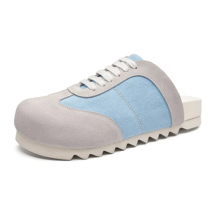 DIMANYU Men's Slip-On Outdoor Slippers  2026 New Fashion Mule Shoes Men Thick Sole Mixed Color Casual Men's Slippers