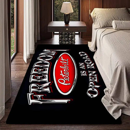 F-FreightlinerS Hallway Carpet Non-Slip Laundry Room Mat Laundry Decor Balcony Child Living Room Bedside Area Rugs