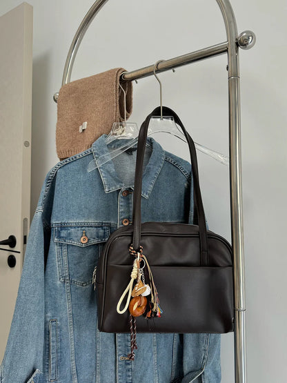 CGCBAG Vintage Designer Luxury Women Tote Bag Casual Lage Capacity Female Shoulder Bag High Quality PU Leather Ladies Handbags