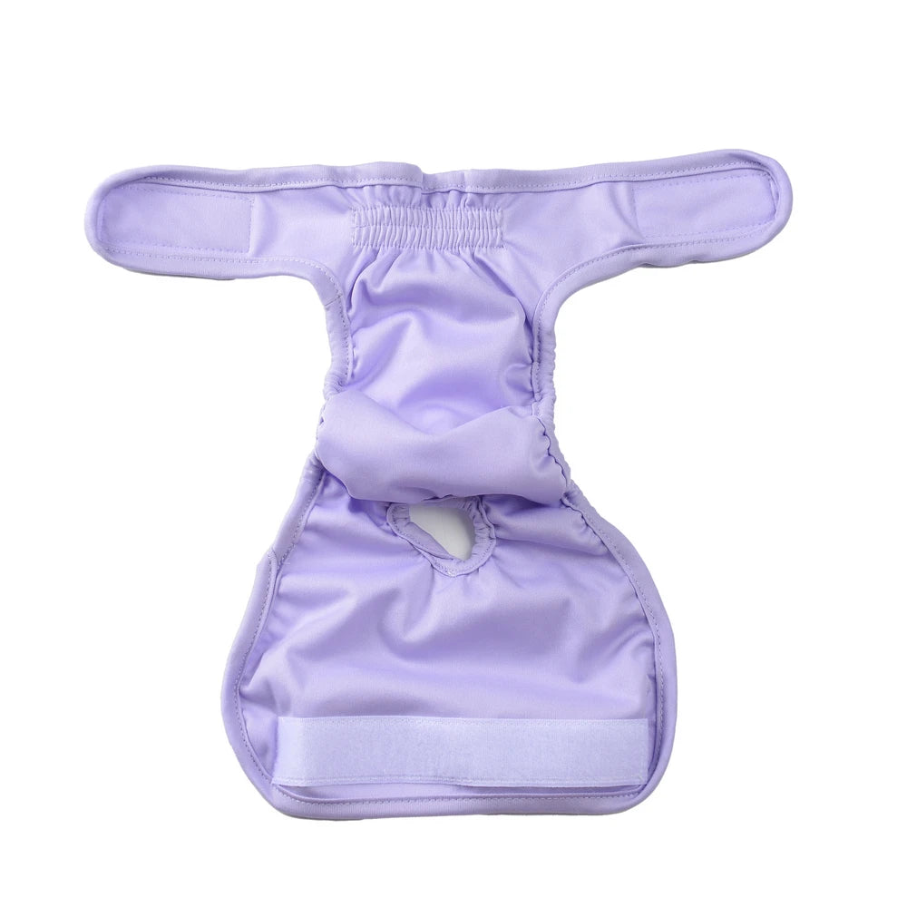 Reusable Female Dog Diapers Pet Physiological Pants Breathable Puppy Sanitary Panties Washable Pets Shorts for Small Medium Dogs