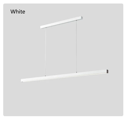 Dining Room Chandelier Dining Table Lighting Kitchen Bar Light LED Linear Lamp Restaurant Pendant Lights Modern Brief Droplight