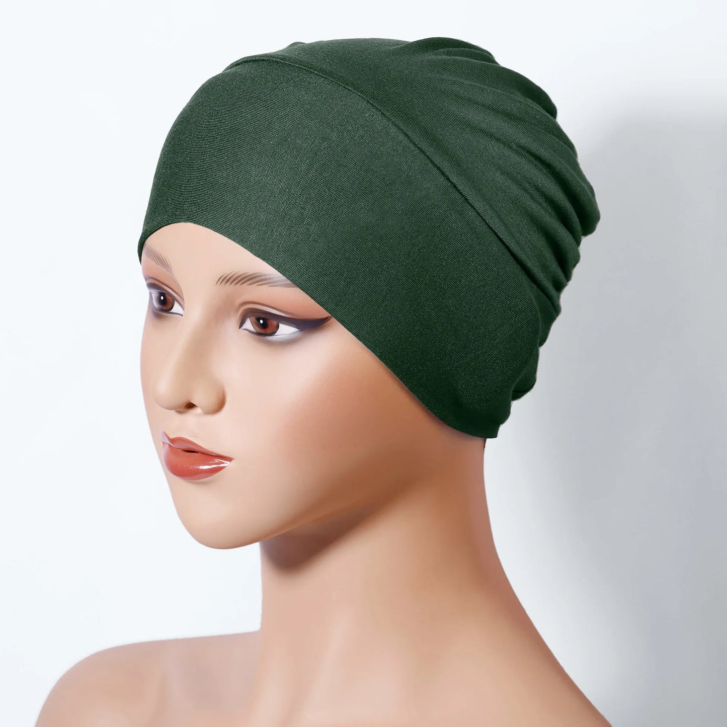 Women's Hijabs Sport Modal Islamic Black Undercap Muslim Abaya Hijabs Abayas Jersey Turbans Turban Instant Head Wrap Women Cap