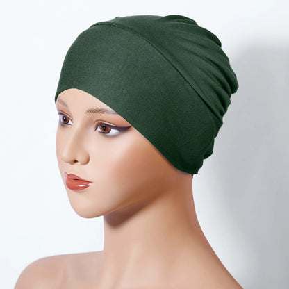 Women's Hijabs Sport Modal Islamic Black Undercap Muslim Abaya Hijabs Abayas Jersey Turbans Turban Instant Head Wrap Women Cap