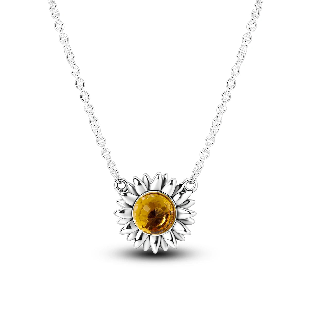 925 Sterling Silver Luminous Firefly Heart Shaped Zircon Pendant Necklace For Women Fashion Anniversary Birthday Jewelry Gifts