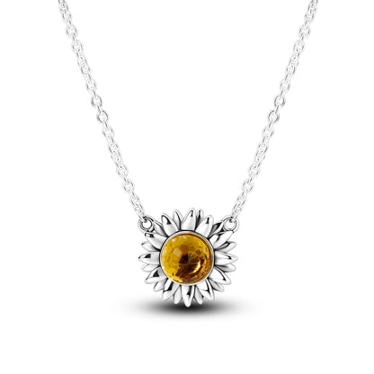 925 Sterling Silver Luminous Firefly Heart Shaped Zircon Pendant Necklace For Women Fashion Anniversary Birthday Jewelry Gifts