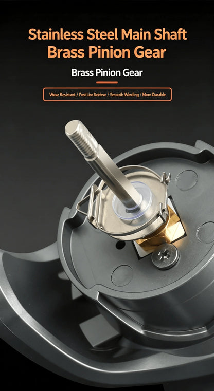 Okuma Spinning Reel Model 3+1 Ball Bearings 5.2:1 Ratio Corrosion Resistant Body Large Adjustment Drag Knob Fishing Wheel