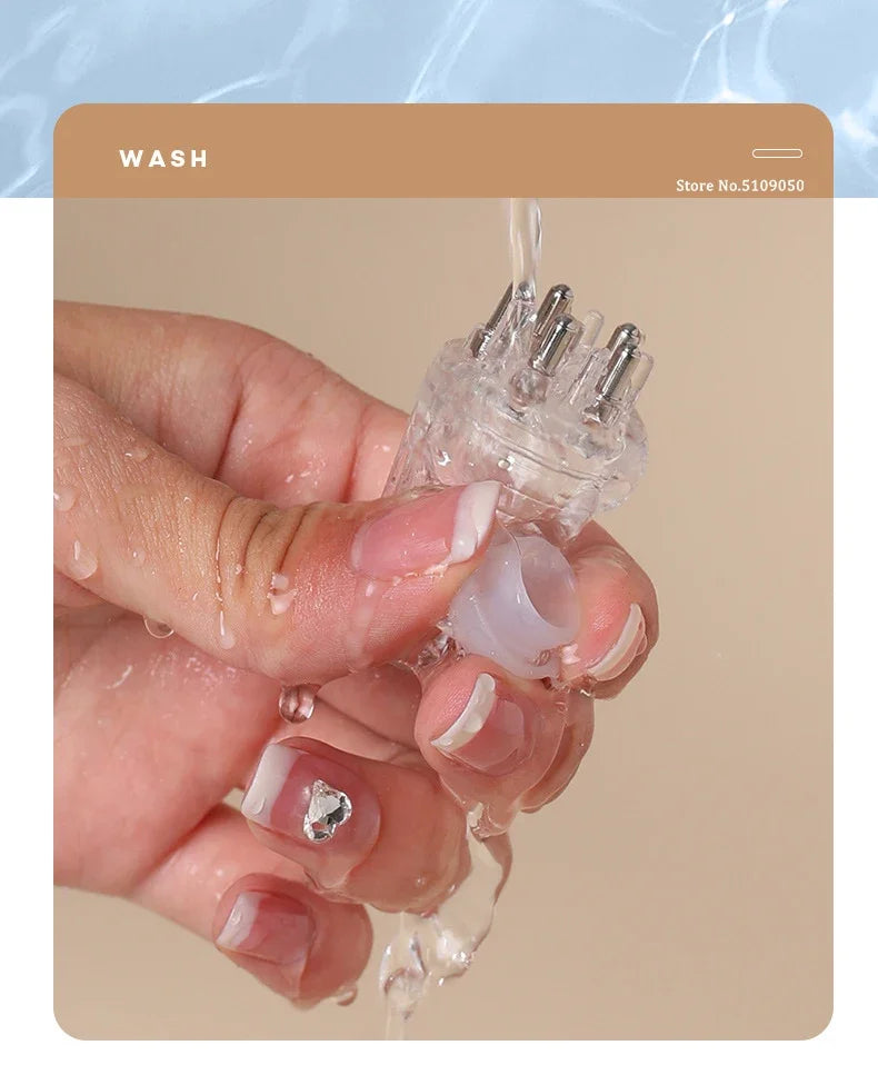 Scalp Applicator Liquid Comb Hair Roots Massage Comb For Hair Growth Serum Oil Nourish Liquid Guiding Anti Hair Loss Scalp Care