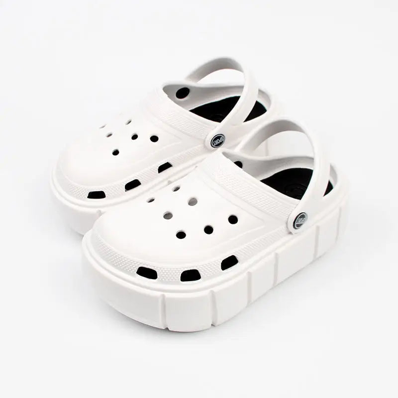 Women's Flat Shoes Non-Slip Slippers Women 7cm Height Sandals Luxury Brand Platform Heels Eva Clogs Fashion Girl Slippers