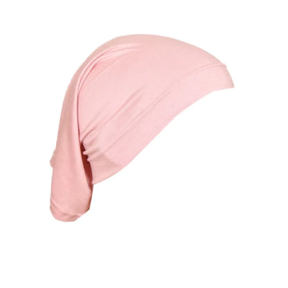 Muslim Underscarf Turban Hijab Ninja Inner Hat Women Chemo Cap Hair Loss Cover Bonnet Instant Bonnet Femme Musulman Headband