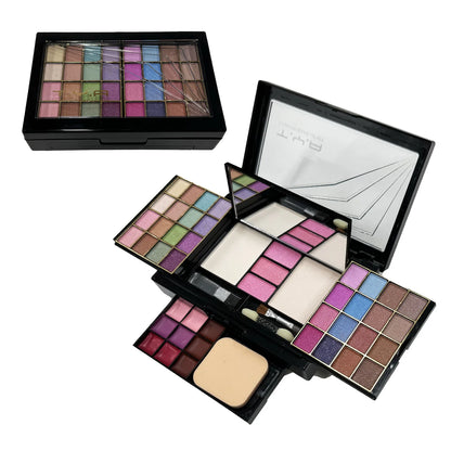 Makeup Kit Full Set for Women Multi-functional All in One Box New 46Color Face Lipstick Eye Shadow Eyebrow Brush Make Up Palette