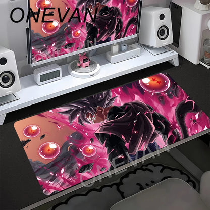 Game E-sports Special Table Mat Animation Non-slip Pad Oversized Dragon Ball Computer Keyboard Pad Son Goku Rubber Mouse Pads